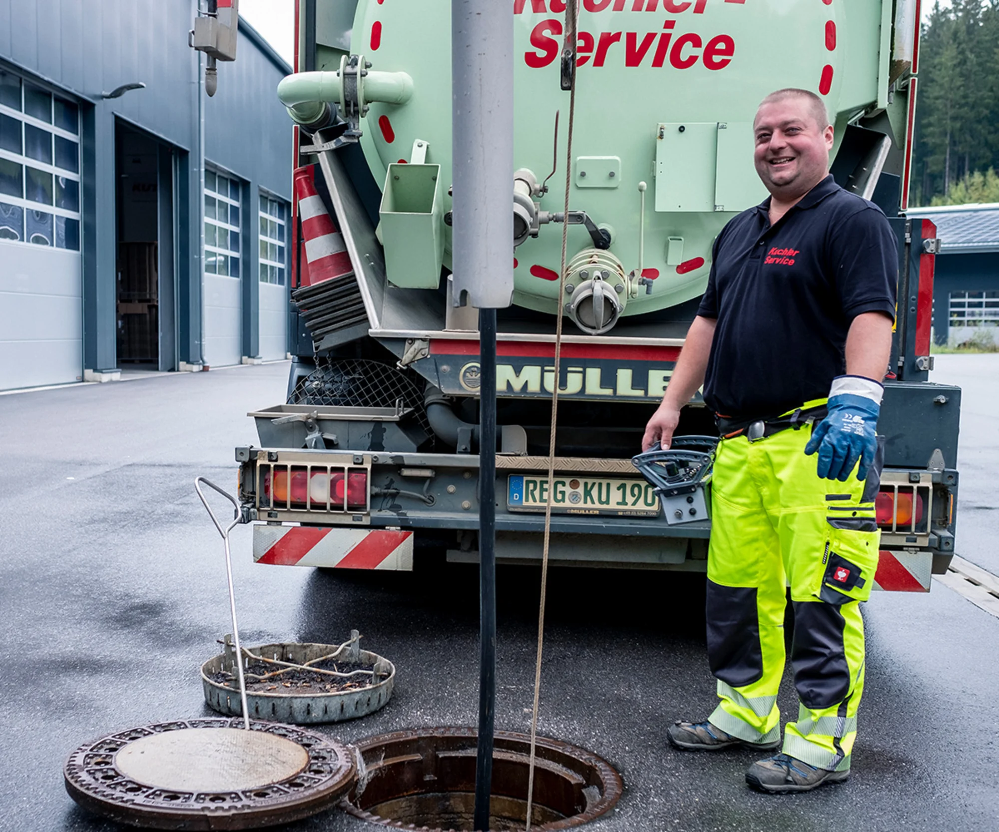 TV Kanaluntersuchung mit Kameratechnik in Ammerthal